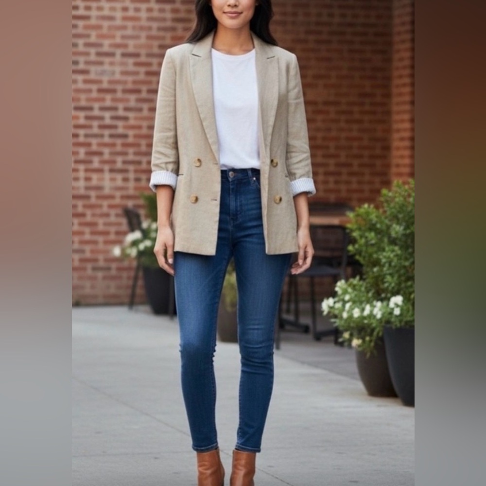 3 for 10.00 ! 
Jules & Leopold Tan Blazer